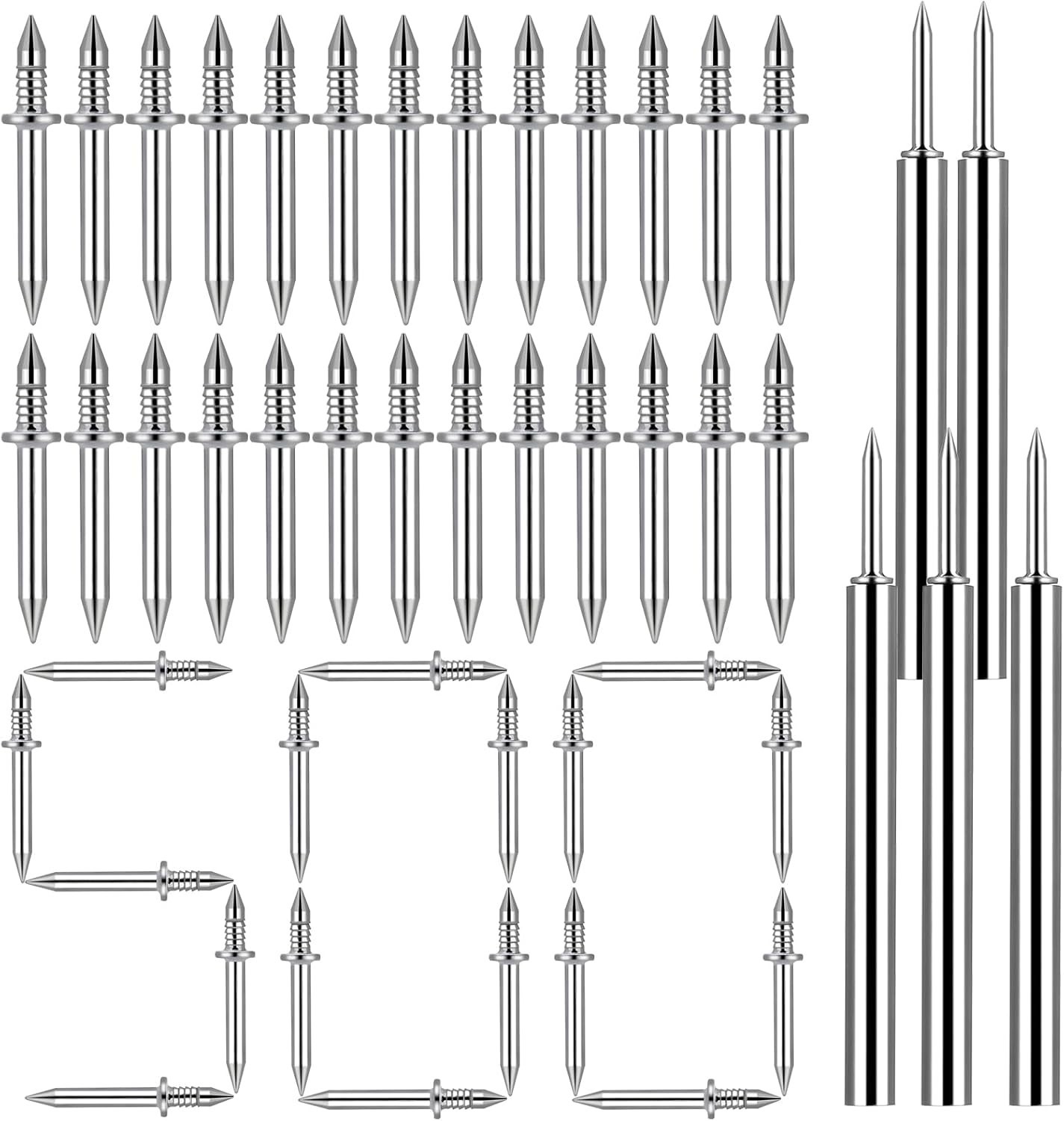 500pcs Seamless Invisible Head Nails & Tool Kit for Flawless Baseboard Install