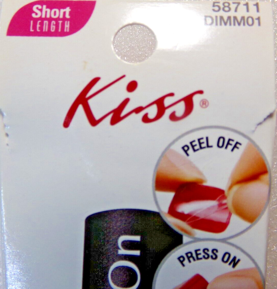 Kiss Press On Nails Shiny Mint Green Short