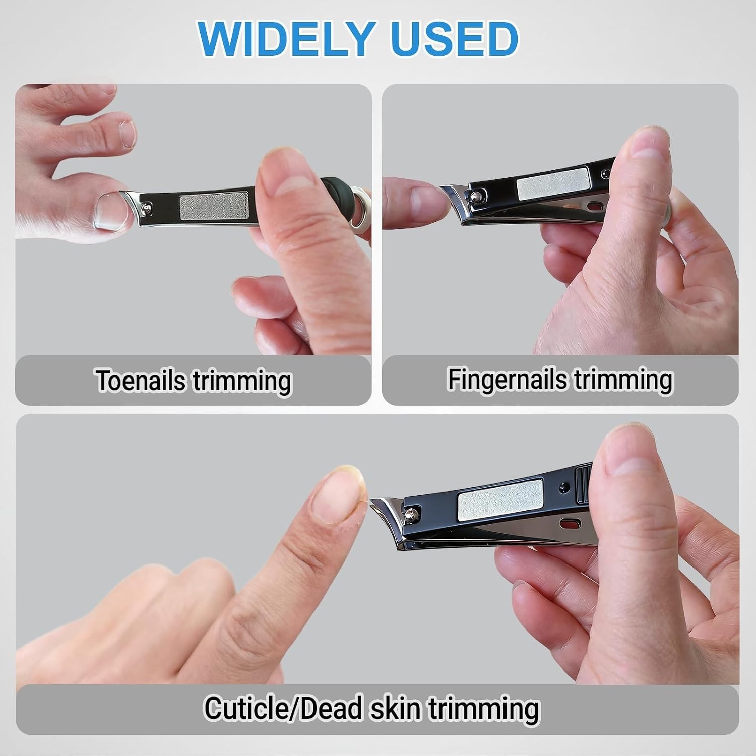 Upgraded Slanted Ingrown Toenail Clippers for Men Women Seniors, Sharp Stainl…