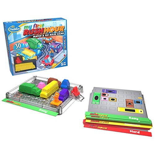 ThinkFun My First Rush Hour – Engaging Brain Game for One Size, Multicolor