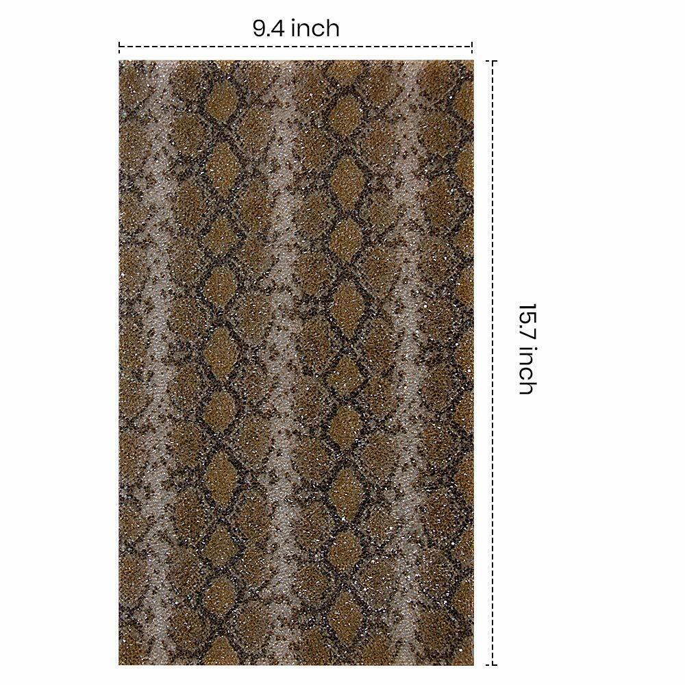 EBANKU Salon Nail Art Table Mat Practice Hand Pad Cushion Diamond Foldable Brown