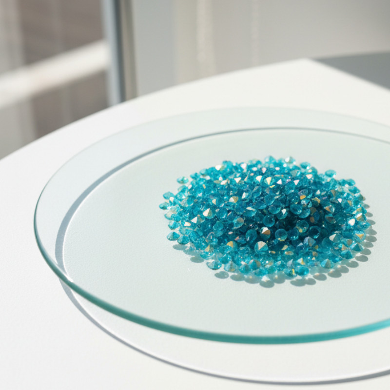 PP7 Pixie Edge Blue Zircon AB Micro Stones for Nail Art