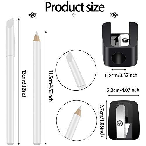 2 Pieces White Nail Pencil Nail Whitener Nail Whitening Pencil under Nail Fre…