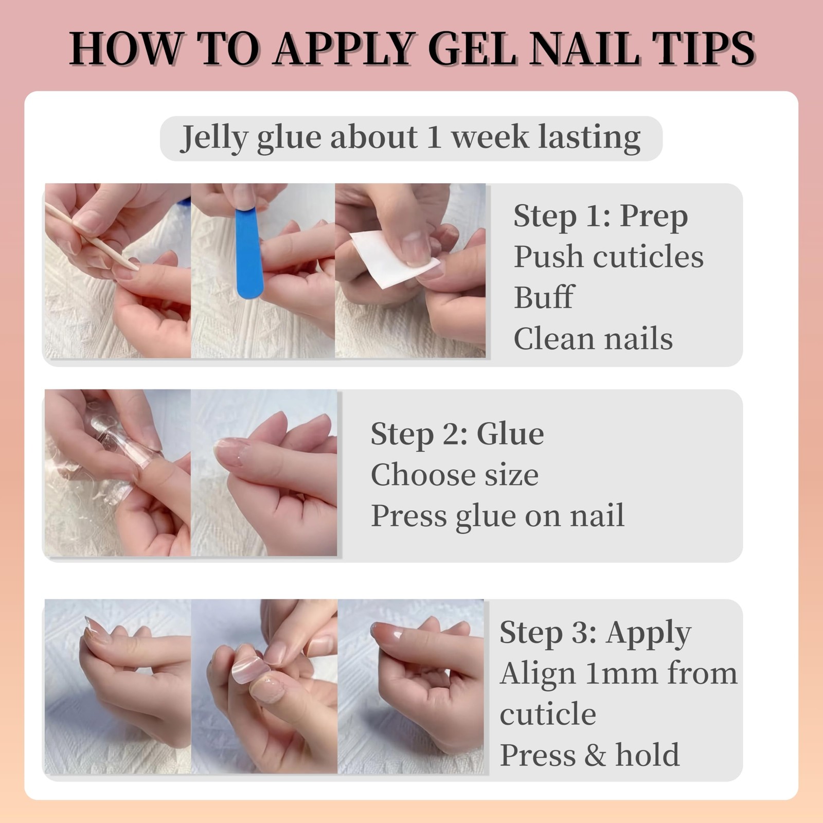 Tephrent 24Pcs Short Almond Press On Nails Fireworks