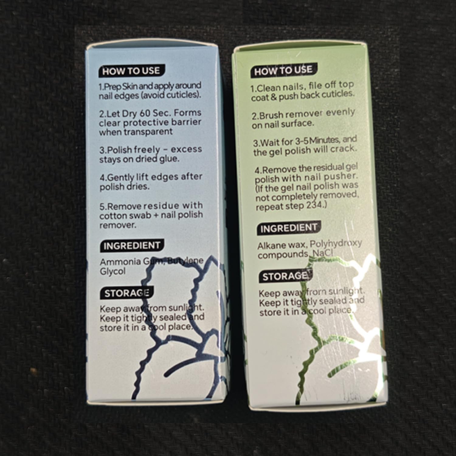 Luckyfairy Gel Nail Polish Remover: 15ml 0.5 Fl Oz (Pack of 2)
