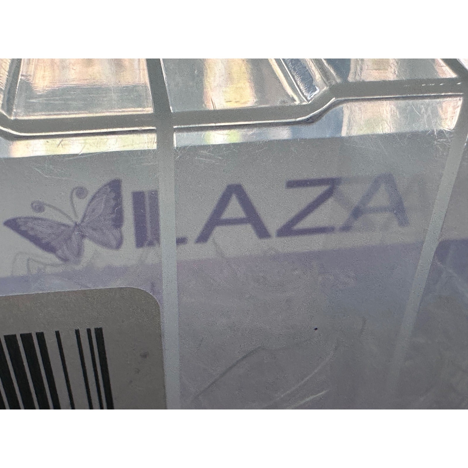 Laza Full Cover Nail Tips 600pcs Clear Excellent Multi-Size Storage Case Set