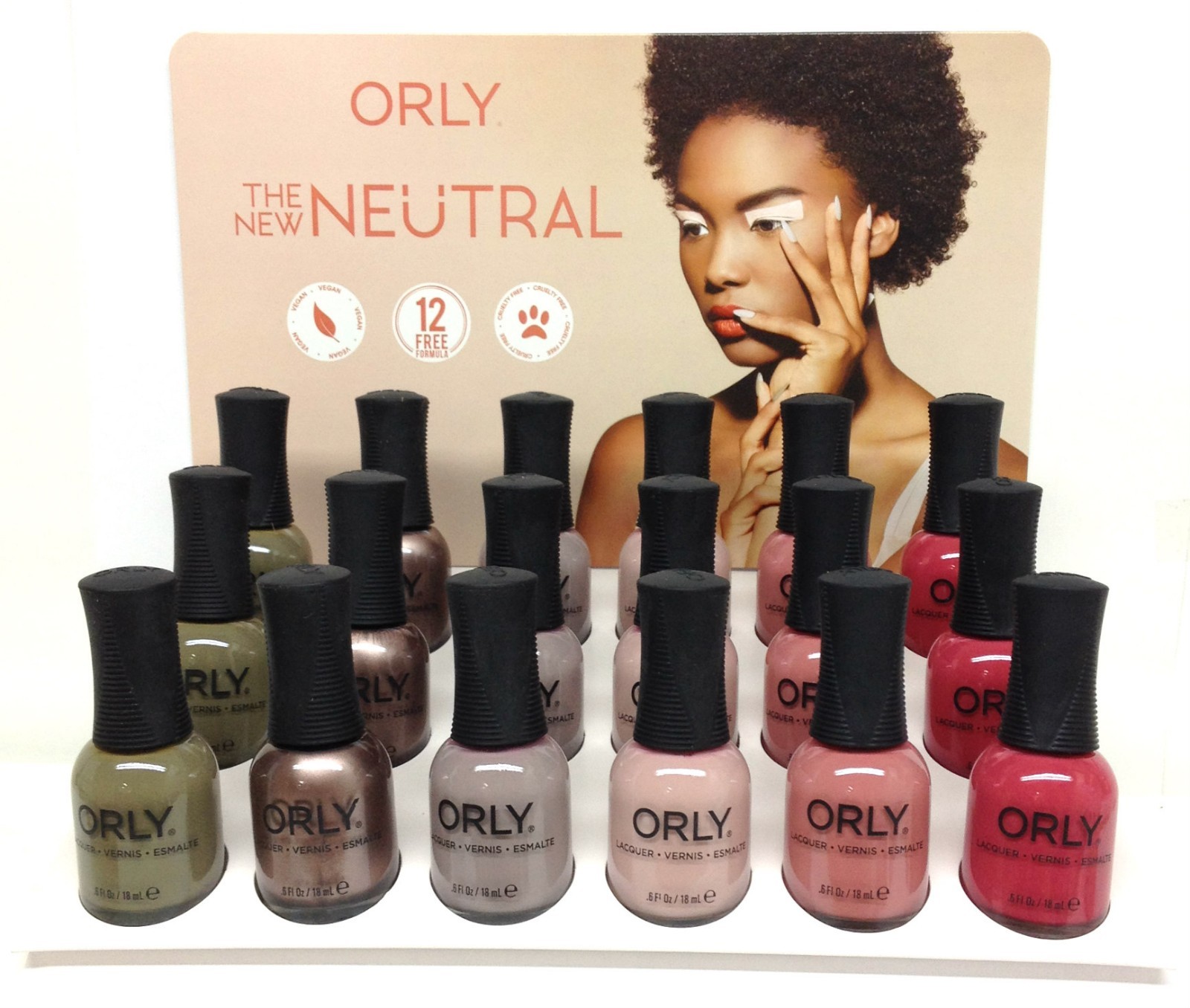 Orly Nail Lacquer – THE NEW NEUTRAL Collection – Pick Any Color .6oz/18ml