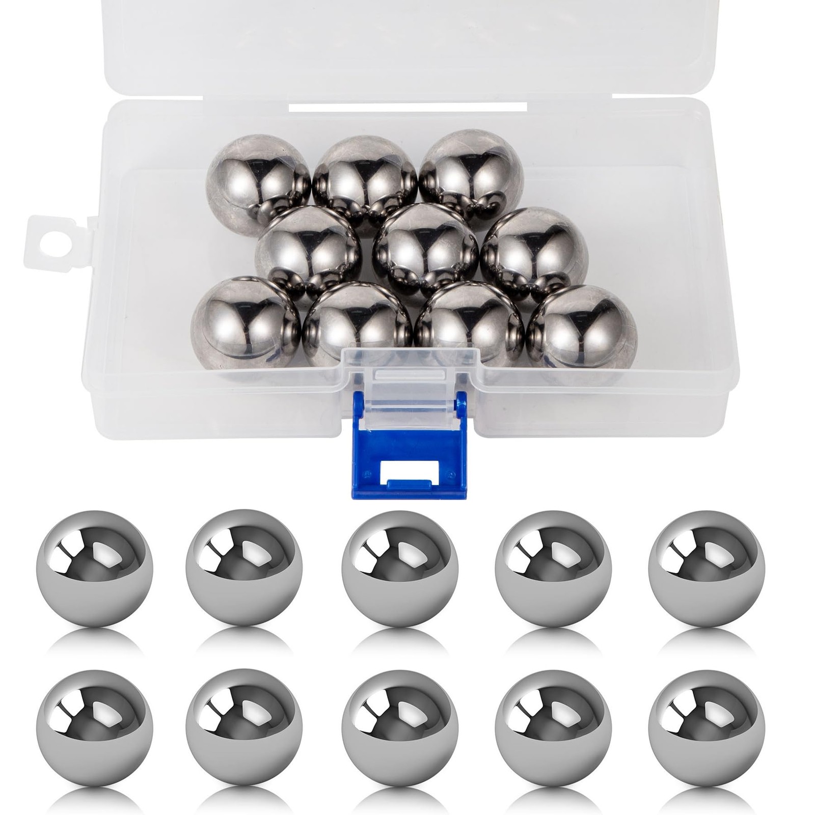 10PCS 1″ Inch Precision Chrome Steel Bearing Balls Assorted Loose Bicycle Bea…