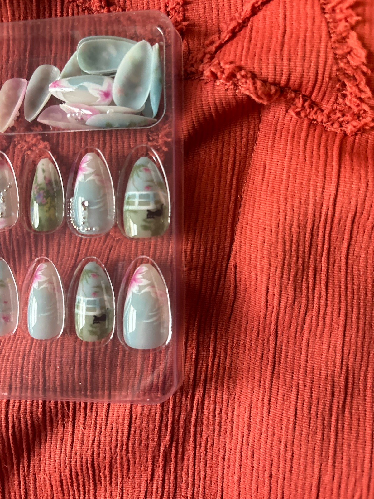 Cottage Core Pastel Press On Nails