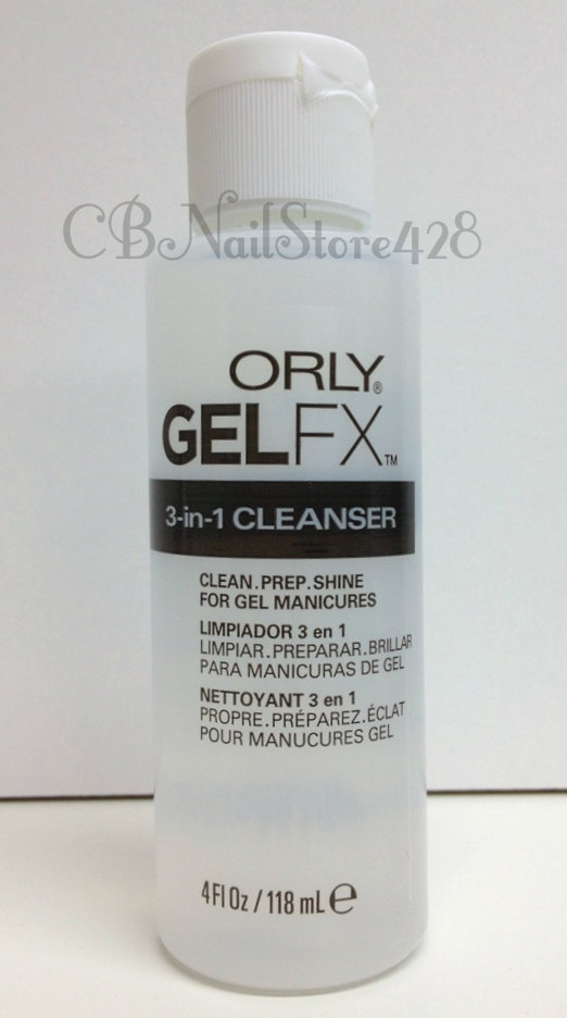 ORLY GelFX – 3-IN-1 Nail CLEANSER 4oz/118mL