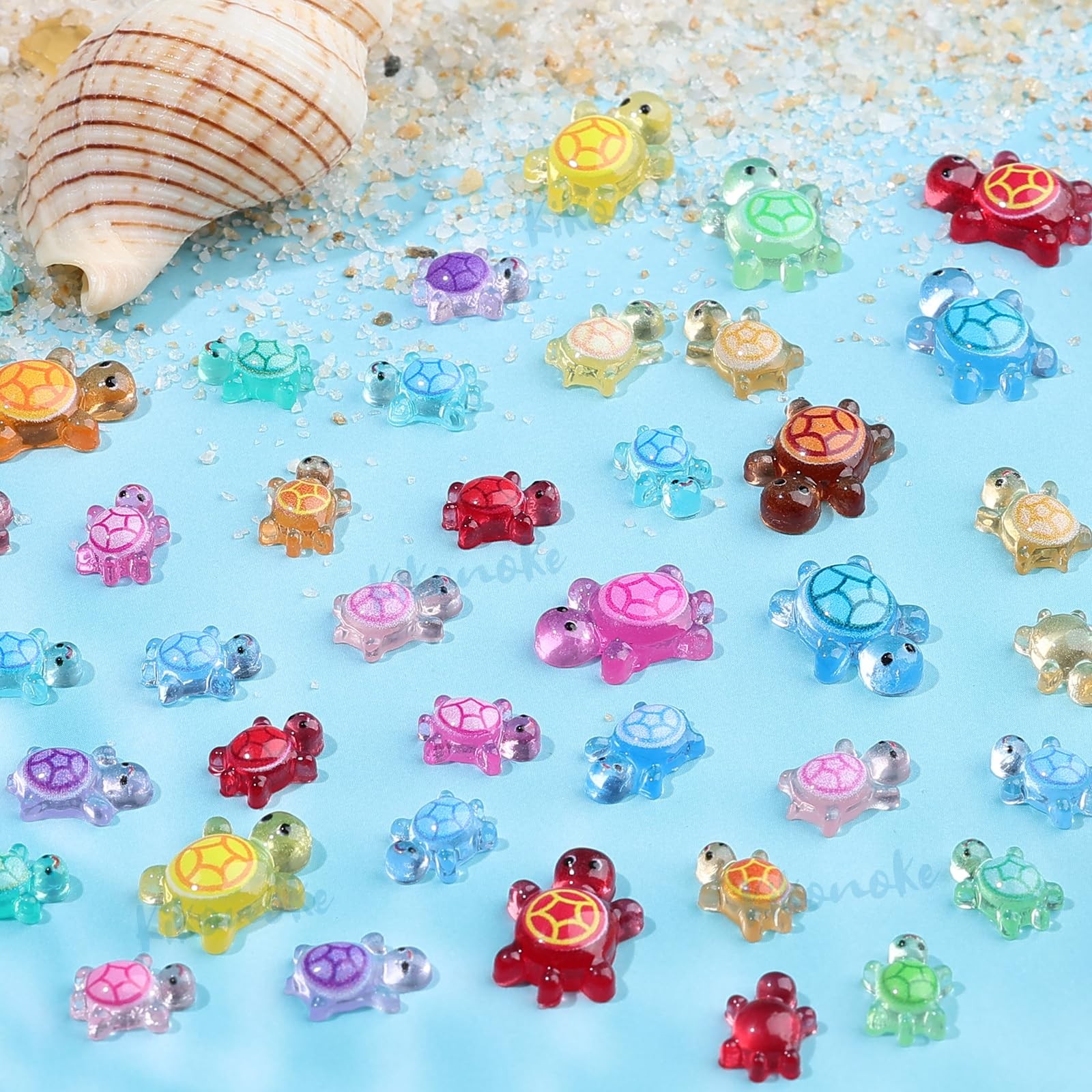 Kikonoke Sea Turtles Nail Charms 200pc