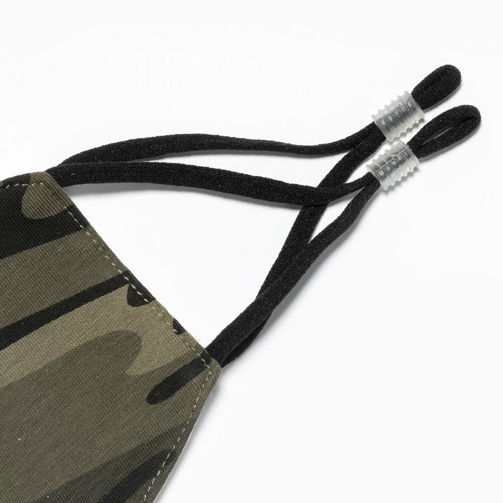 Face Mask 100% Cotton Camouflage Green 413379