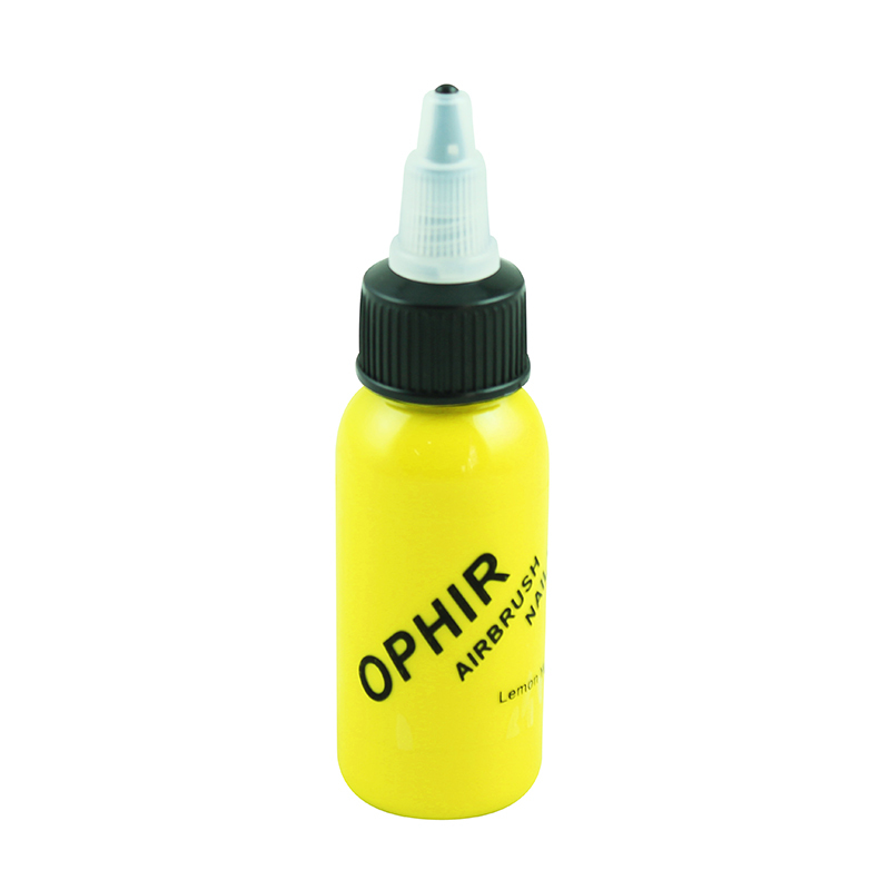 OPHIR 12 Colour Airbrush Nail Inks for Nail Stencil Art Polishing 30ML/Bottle