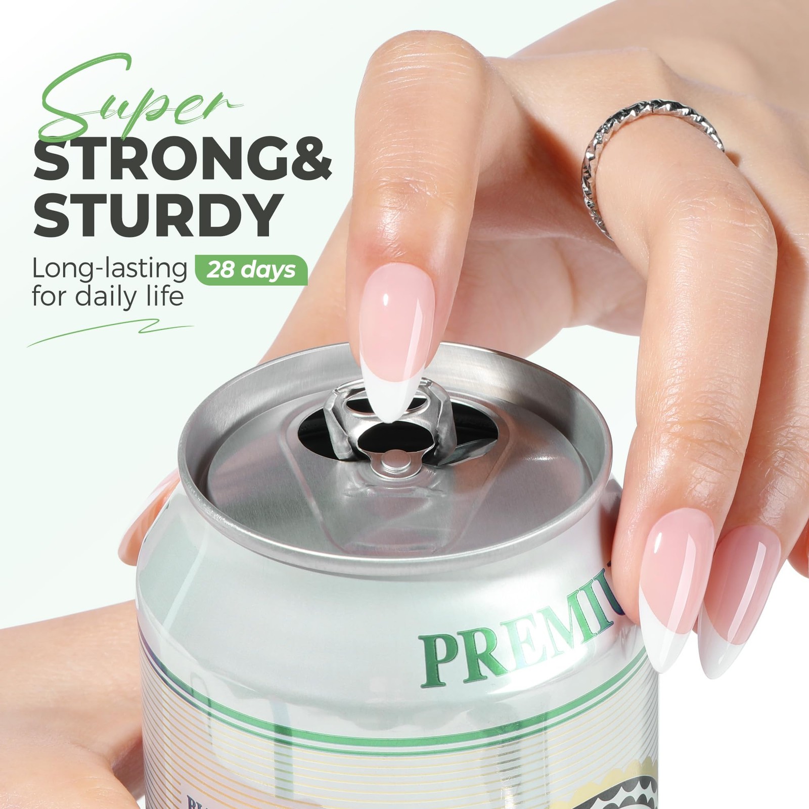 Super Strong Gel Nail Glue 5ml No UV Lamp Needed Quick Dry for Press Ons NEW