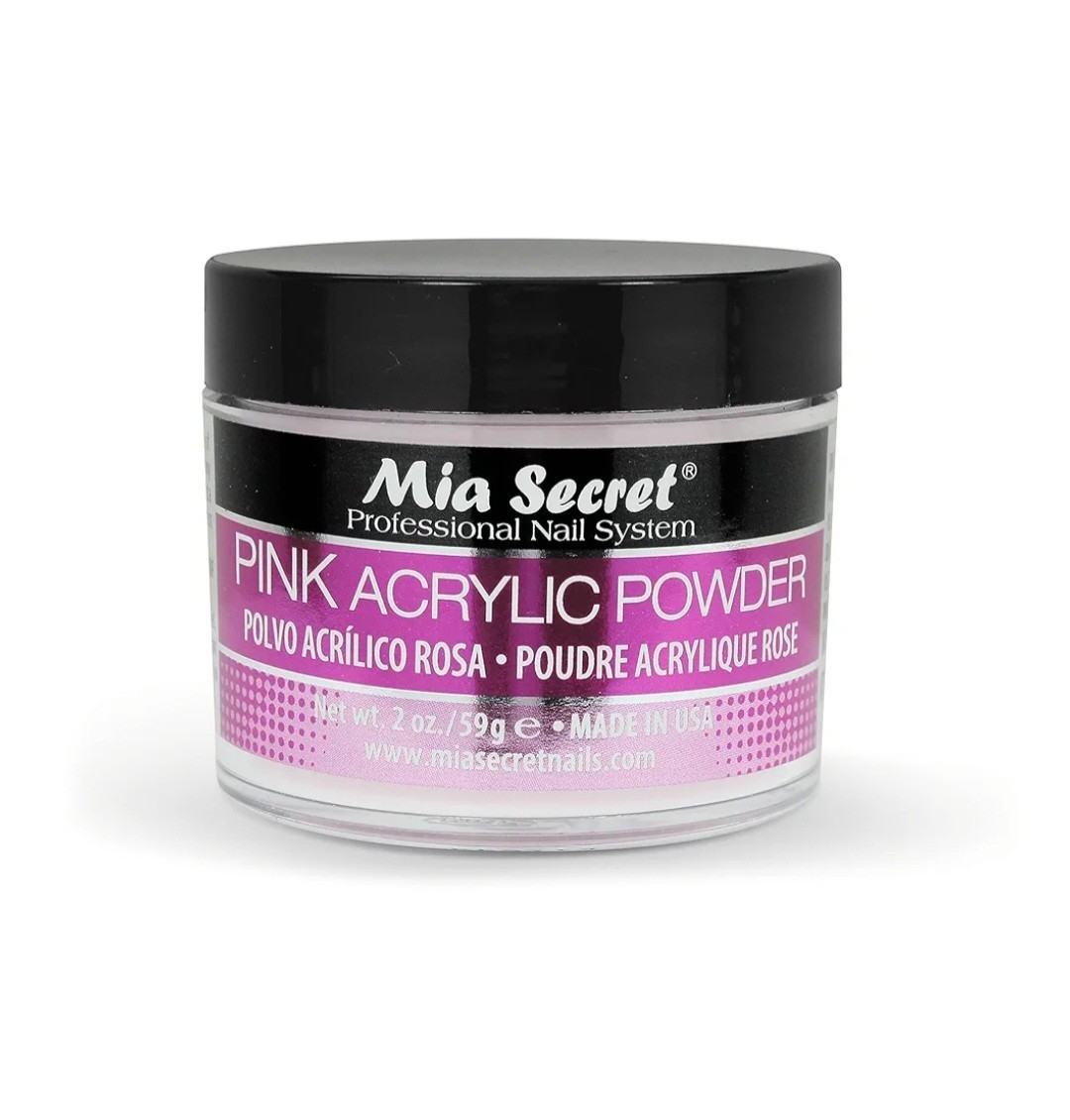 Mia Secret Acrylic Nail Powder Professional Nail System Size: 2 oz – Pink
