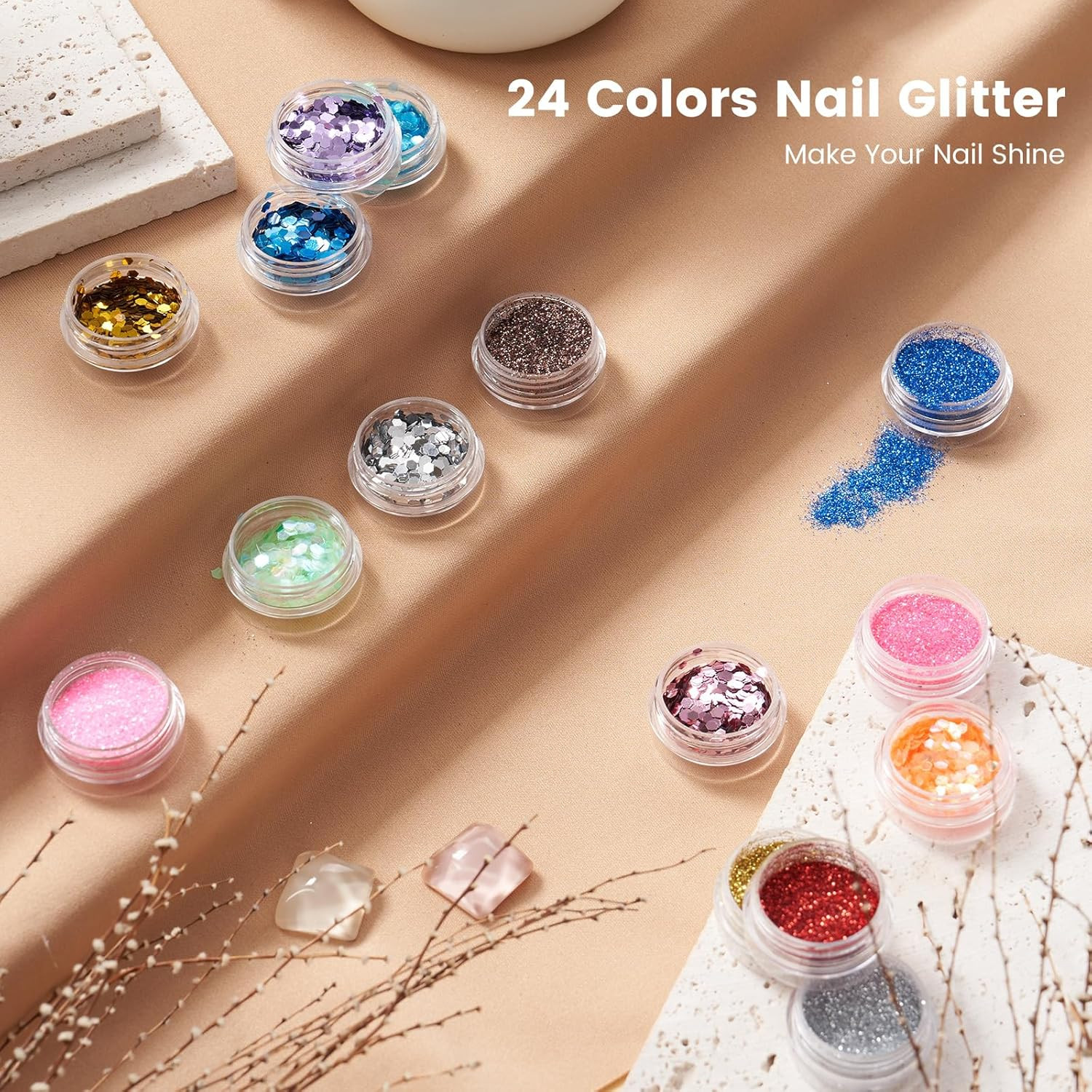 Nail Kit for Beginners with Everything: Practice Nail Hand U V Lamp Acrylic Nail