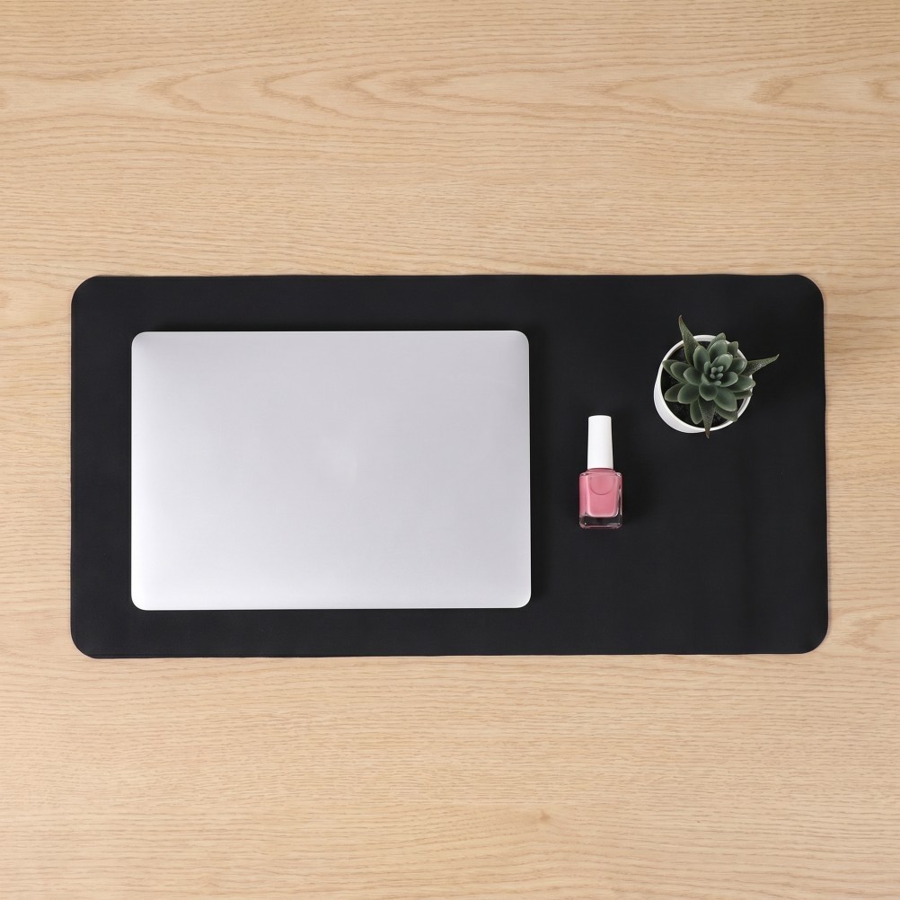 Nail Tech Table Mat – Non-Slip Washable Manicure Desk Pad 31.5×15.8” – Easy to