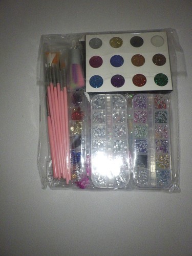 Nail Art Kit, Design Tools Kit with Nail Art Brushes, Nail Dotting Tools, PINK