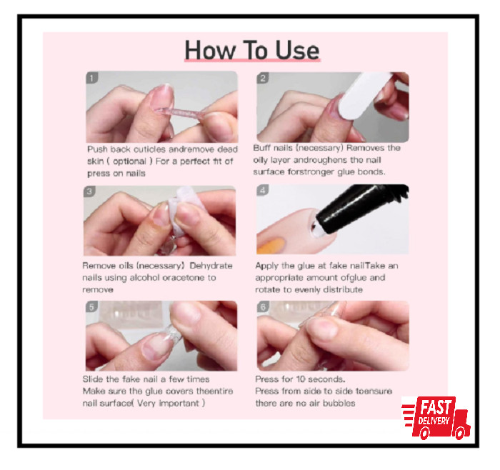 Curvlife Super Strong Nail Glue 15g for Press On Nails – Quick Drying, Semi Soli
