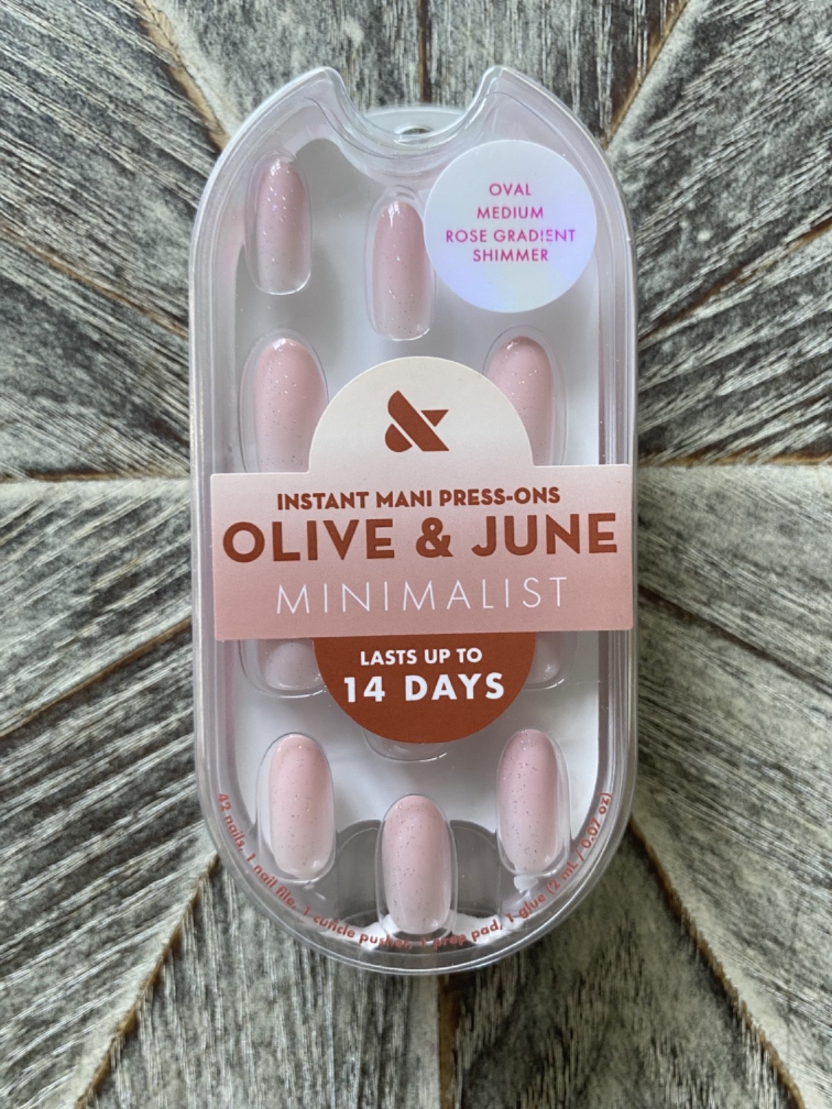 NEW! Olive & June Press-On Nails Lot of Four Pink Pastels Chrome FREE SHIPPING!!