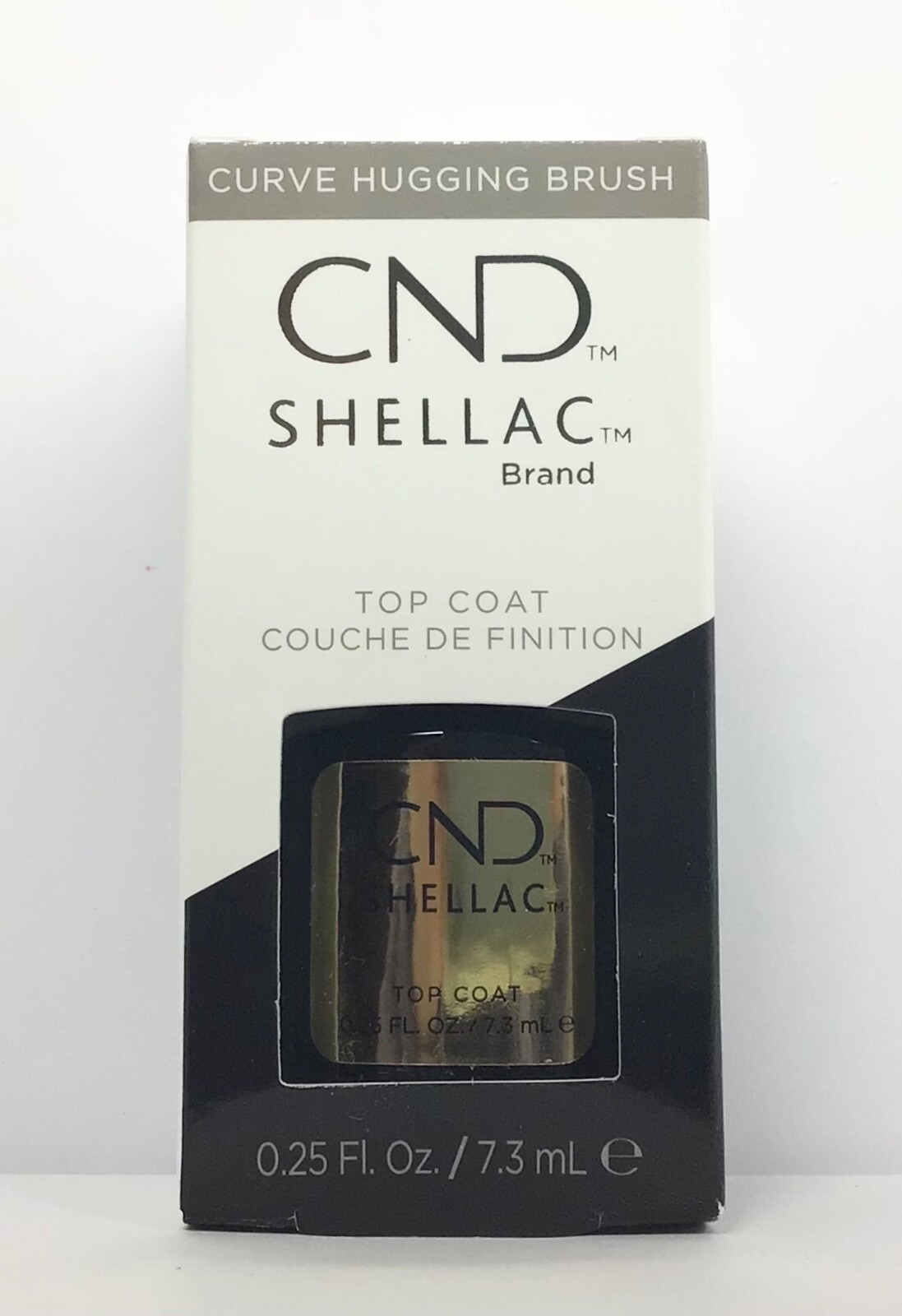 CND Shellac Gel Polish- Small Base + Top Coat 0.25oz/7.3ml