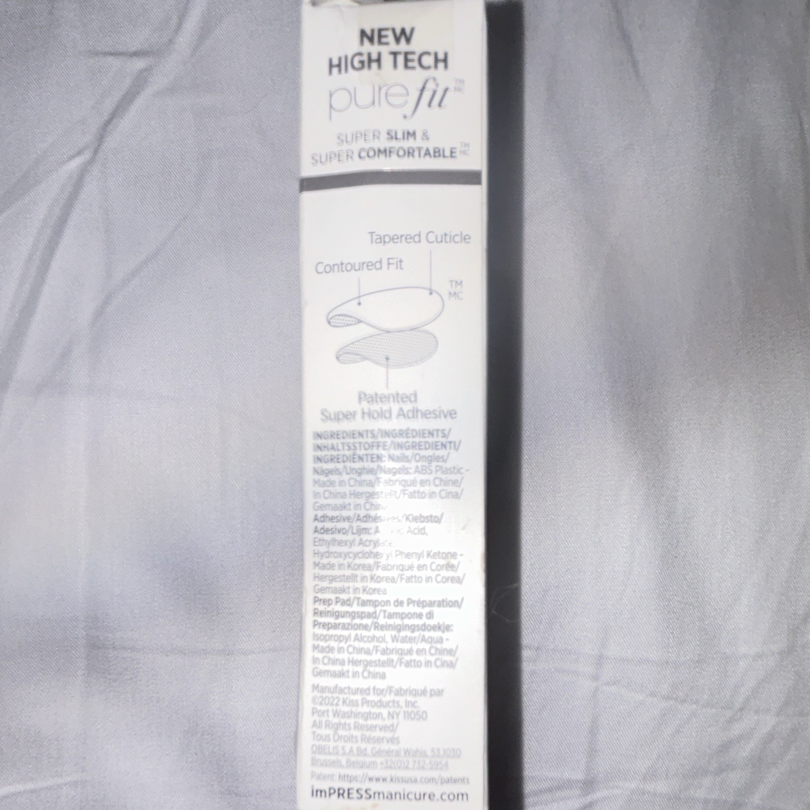 imPRESS Press-On Nails No Glue Wider Fit Short Square Matte Pride 30ct
