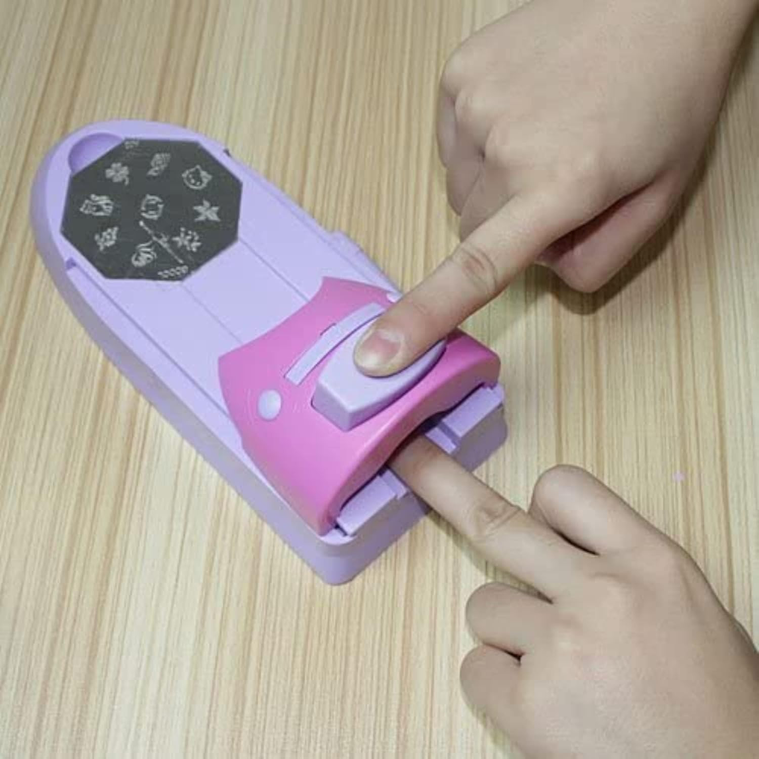 Fashion Ladies Home DIY Nail Art Drawing Polish Stamper Printer Machine Nail Sta