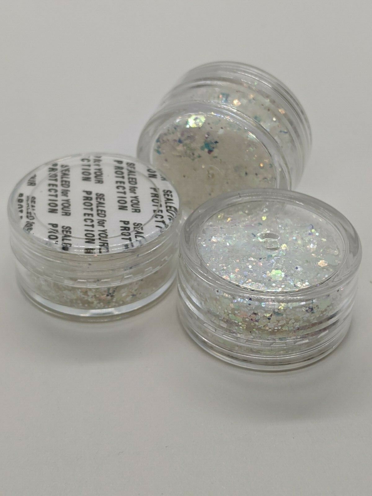 Iridescent & Holographic Glitter Mixes Pink/Blue/Bronze/White Nail Art UK Seller
