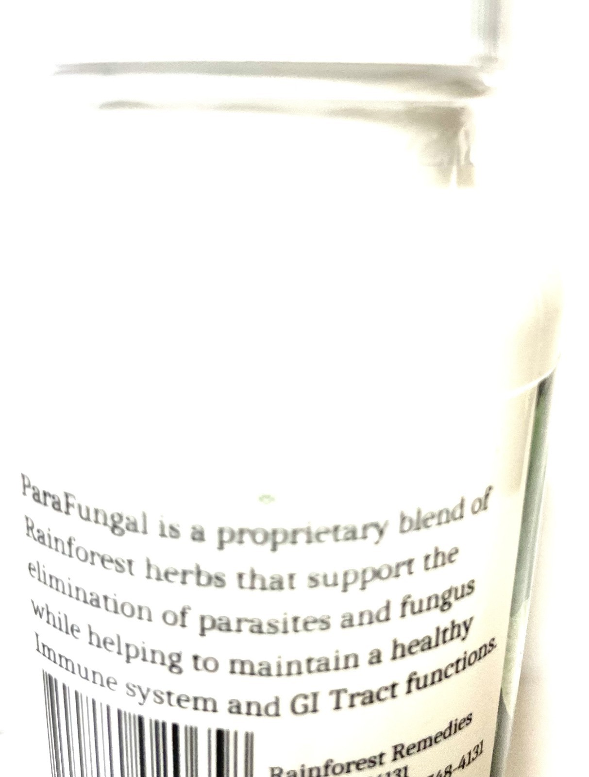 ParaFungal by Rainforest Remedies for Toenail Fungus + Parasites +Anti-Bacterial