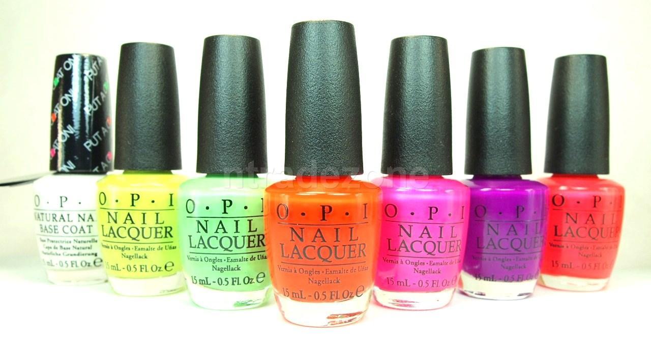 OPI Nail Polish Lacquer Neon Summer Collection 2014 VARIETY N01, N33 to N38