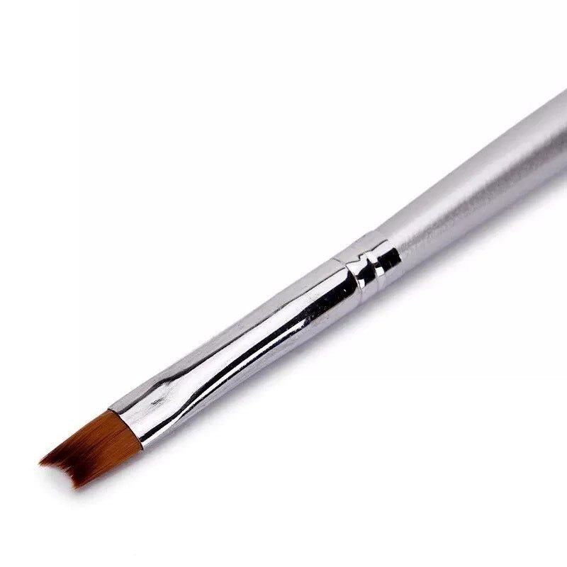 Nail Art Brush Tool Half Moon Shape French Effect Drawing UV Gel Manicure Brush