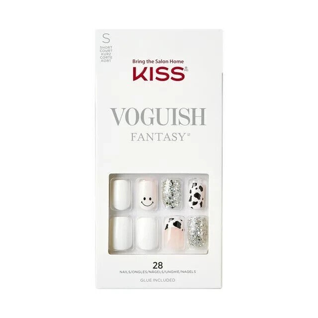 KISS Nails Medium & Short Length Gel Fantasy, Gel Voguish, Bare but Better *NEW*