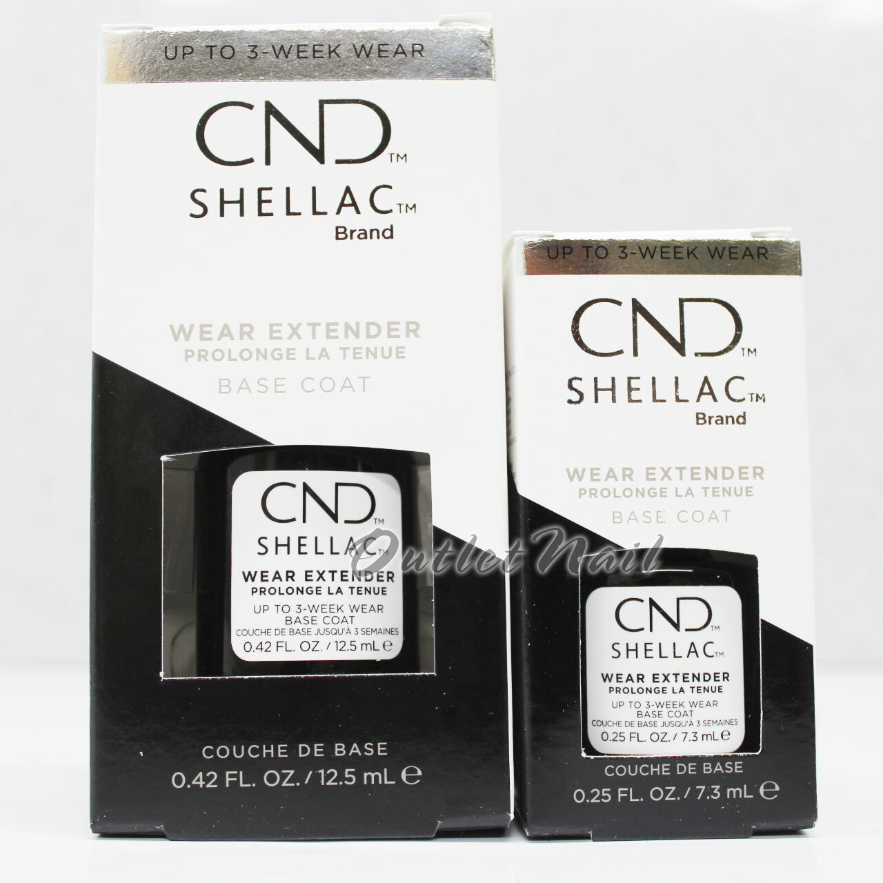 CND Shellac UV LED Gel – WEAR EXTENDER Base Coat (3 week wear) 0.25oz / 0.5oz