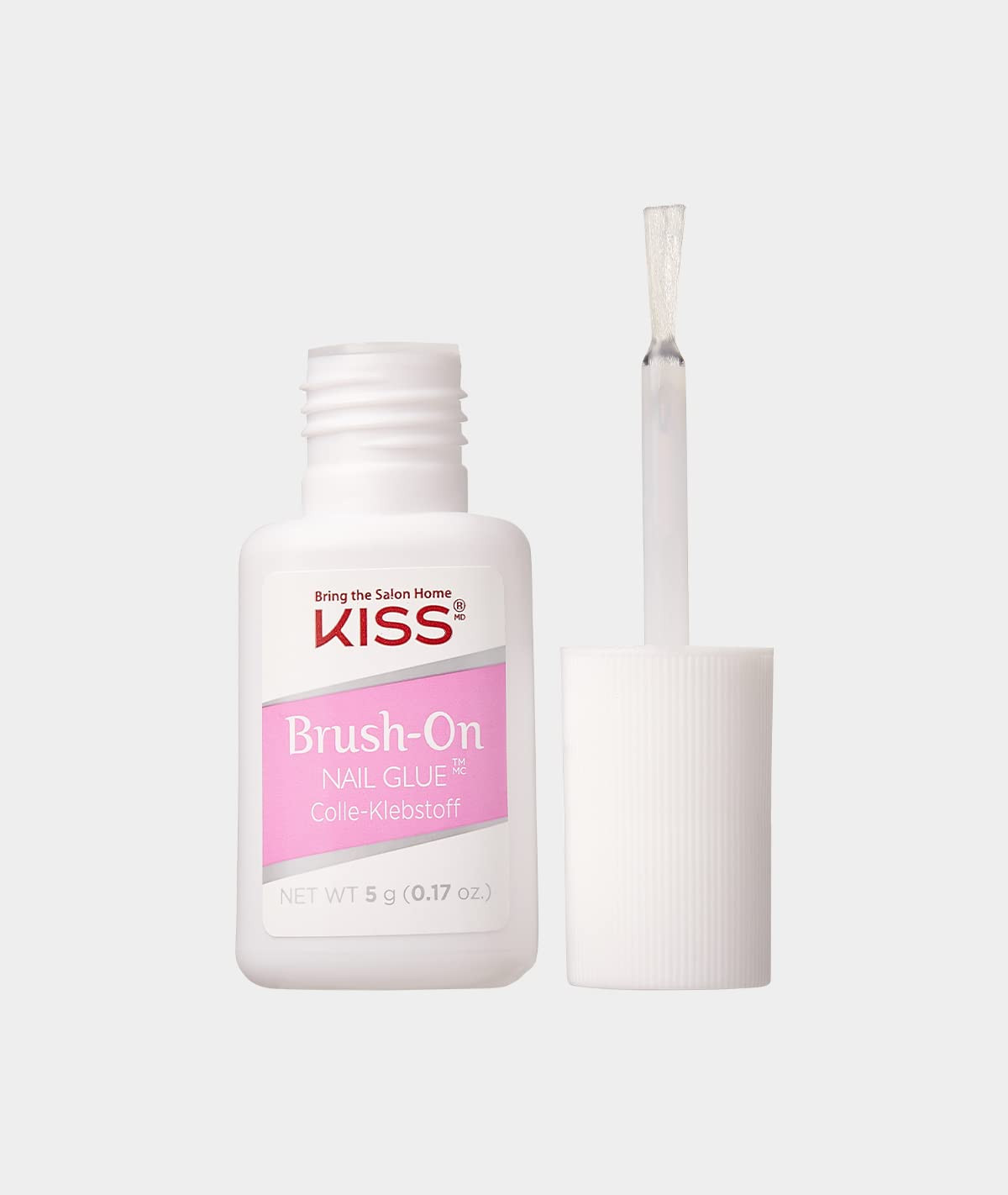 KISS Brush-On-Nagelkleber Für Press-On-Nägel, Nagelkleber Mit Schnelltrocknender