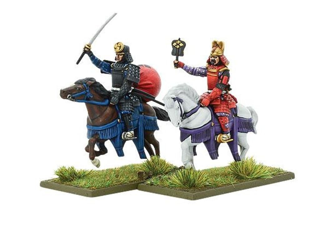 Warlord Games Samurai Horsemen – 28mm Scale Plastic Onesize, multi-coloured