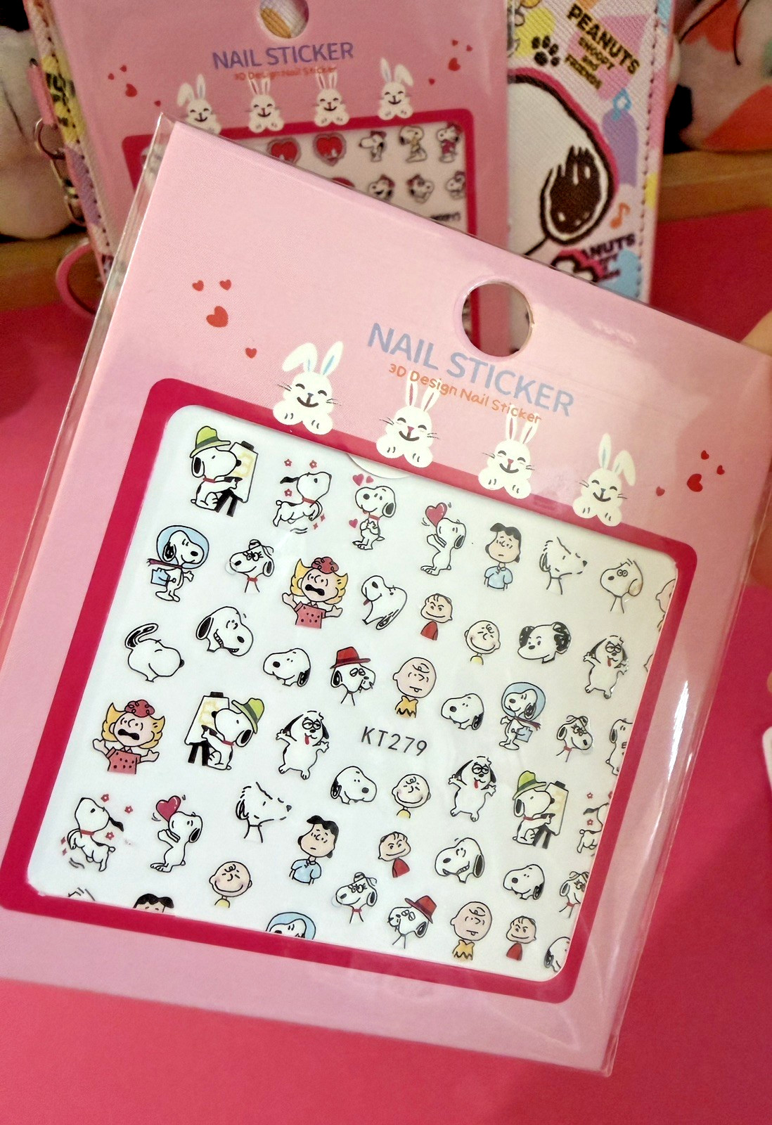 2 Sheet/Lot Snoopy Cartoon DIY Nail Art Stickers Transfer Decals