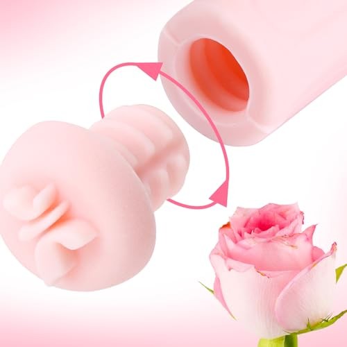 6pcs Nail Stamper Pen Set, 5 Designs Silicone Nail Flower Stamp Pen DIY Nail