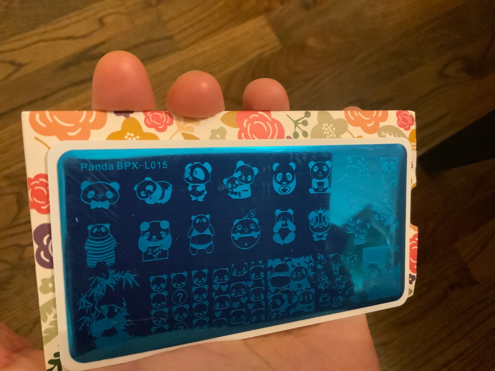 born pretty bpx series stamping nail art plate Panda cute BPX-LO15 L015 new rare