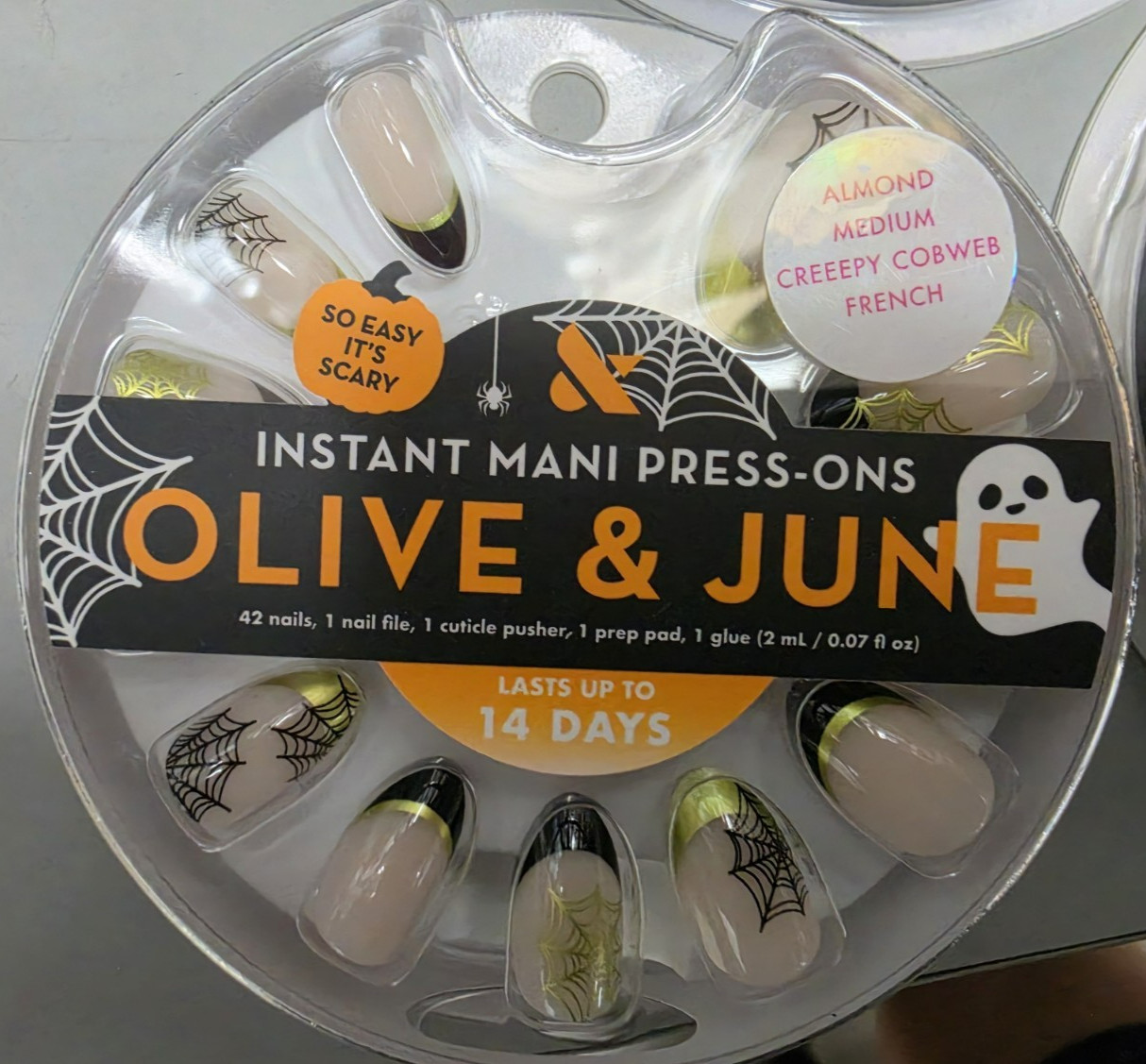 TEN Different HALLOWEEN Olive & June Mani Press on Nails – pics of each style
