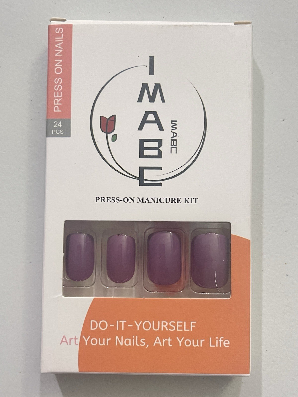 IMABC Press On nails 2 Sets W/glue NIB