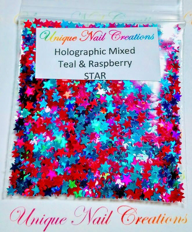 STAR Glitter⭐U Choose Color~Nail Art•Acrylic•Gel•Body Art•Face•Festival•Crafts