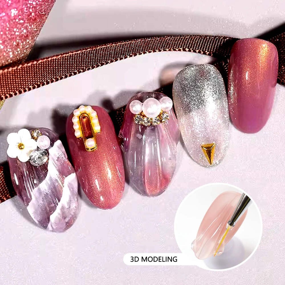 CHUNSHU Super Strong Sticky Nail Glue Gel For Rhinestones Nail Art Decorations 1