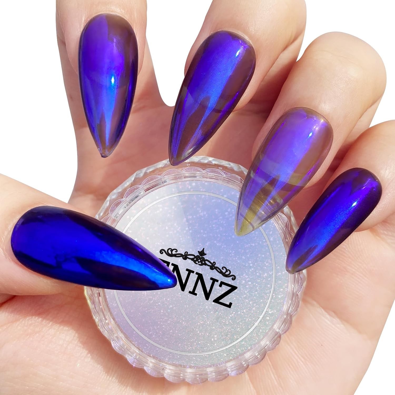 Salon-Quality Unicorn Chrome Nail Powder – Easy Application & High Gloss Finish