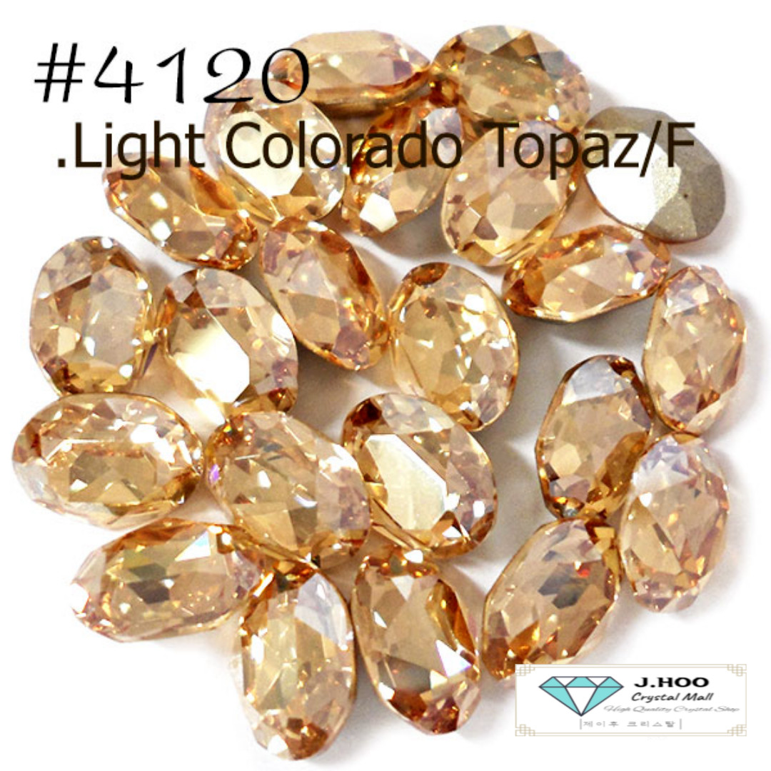Swarovski 4120 Oval Fancy Stone 8*6mm(4pcs)
