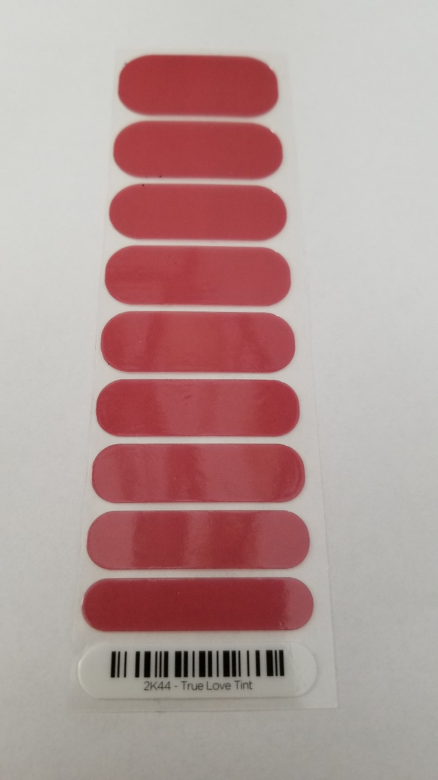 Jamberry nail wraps, True Love Tint, half sheet