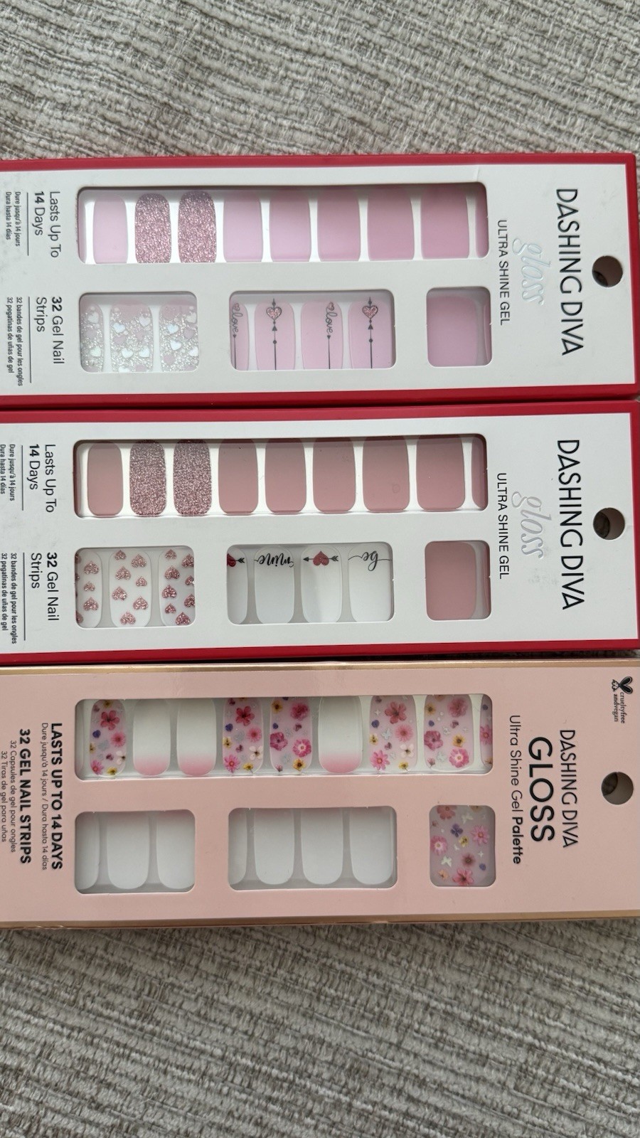 Dashing Diva 32 Gel Ultra Shine Gel Palette Lot Of 13 Brand New Halloween