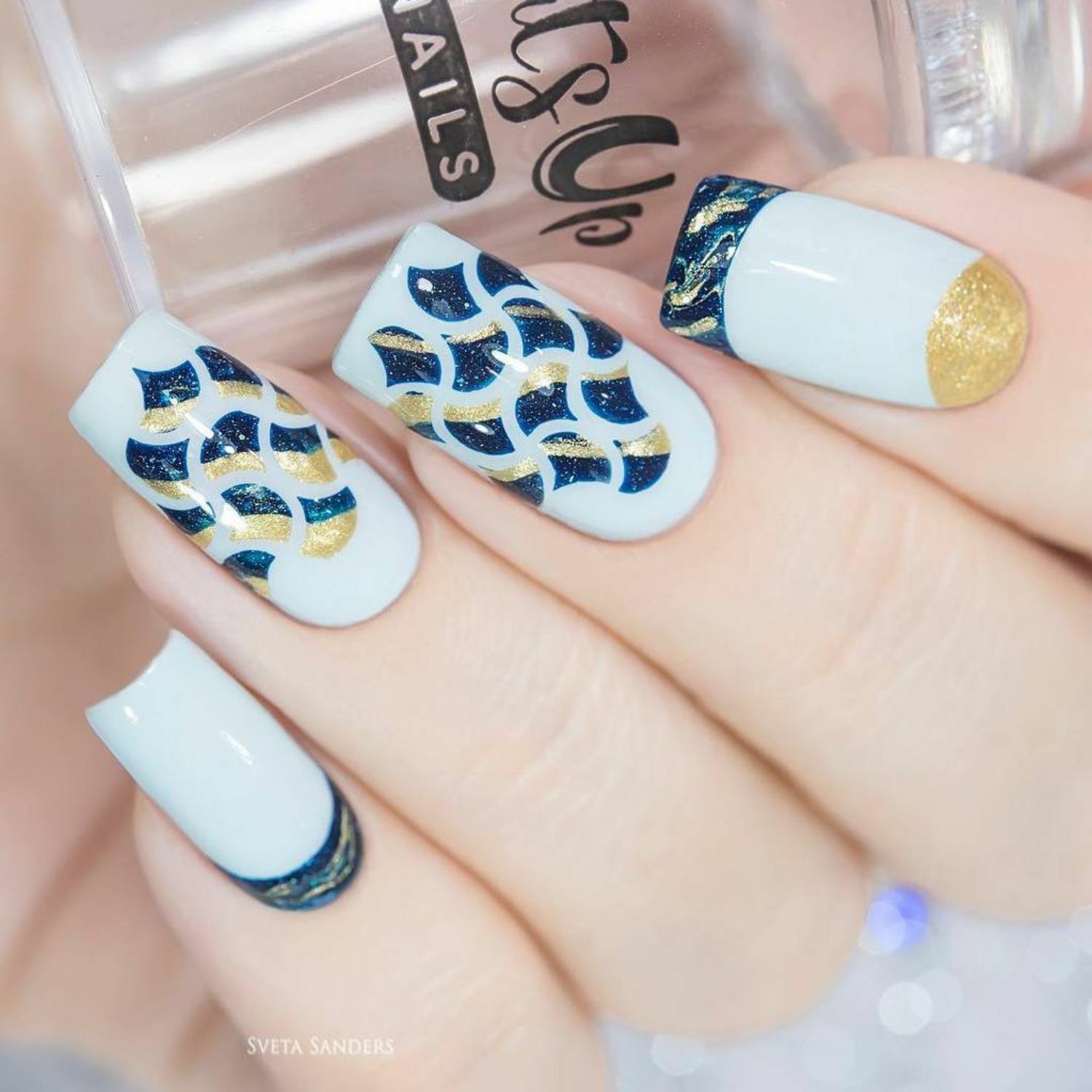 Jumbo Clear Stamper & Scraper For Stamped Nail Art