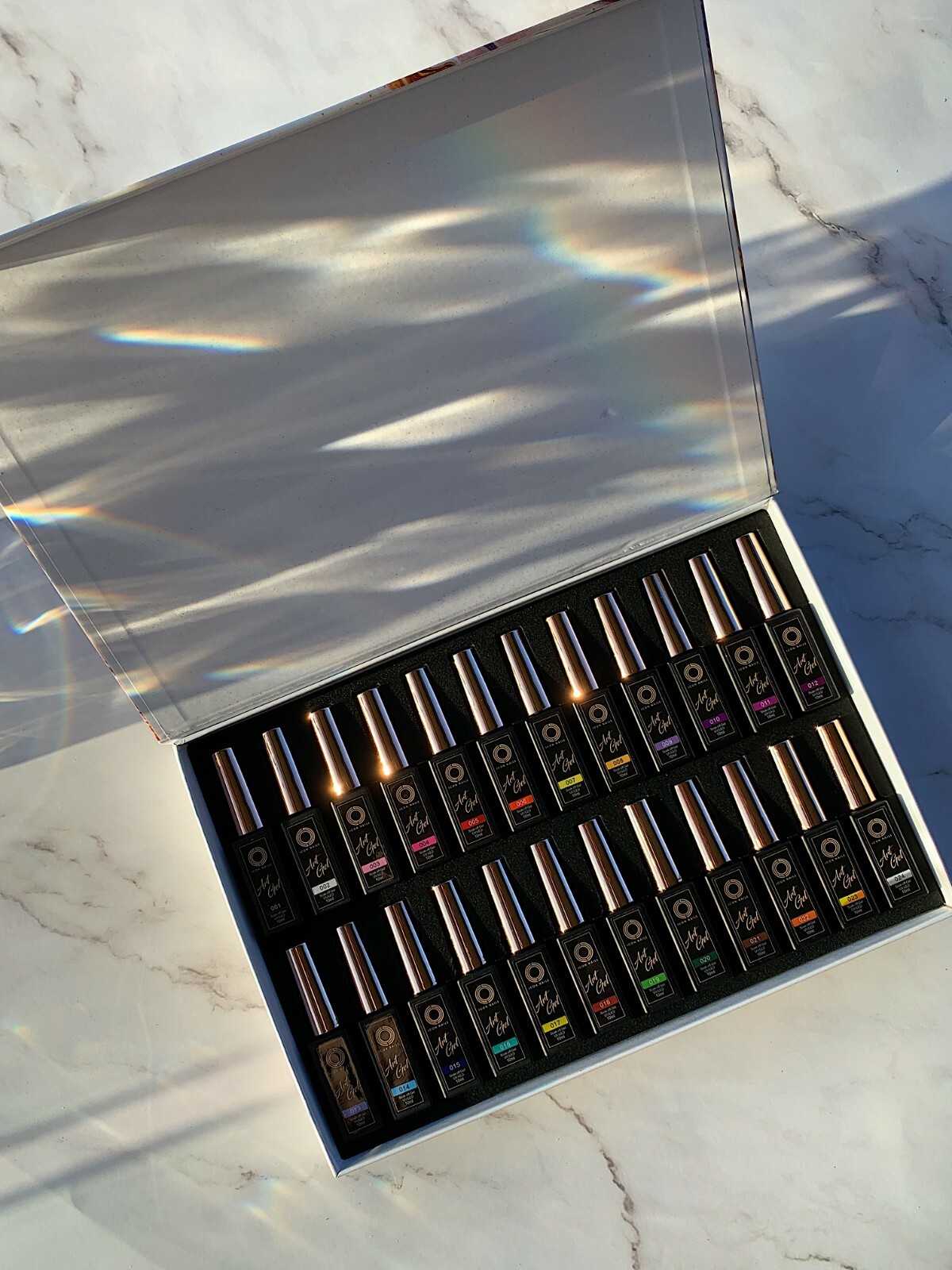 TOP QUALITY PIGMENTED 24 COLOR GEL LINE ART NAIL ART UV LED TOP QUALITY