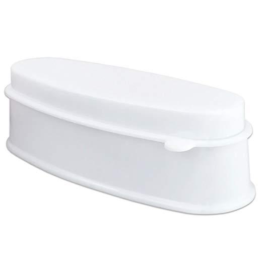 Beauticom French Dip Powder Tray Dipping Holder Container with Removable Lid