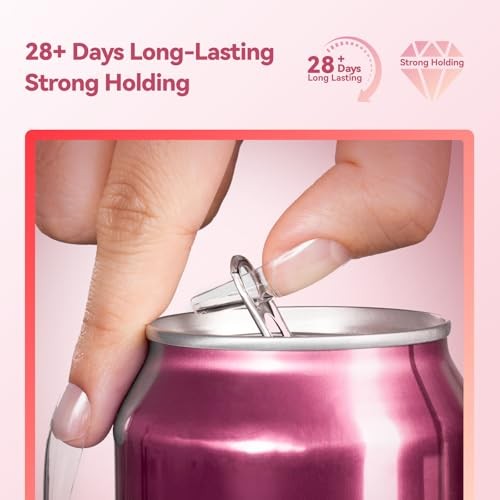 Makartt Hema-Free Semi Solid Nail Glue for Press On Nails, 20s Air Dry No UV
